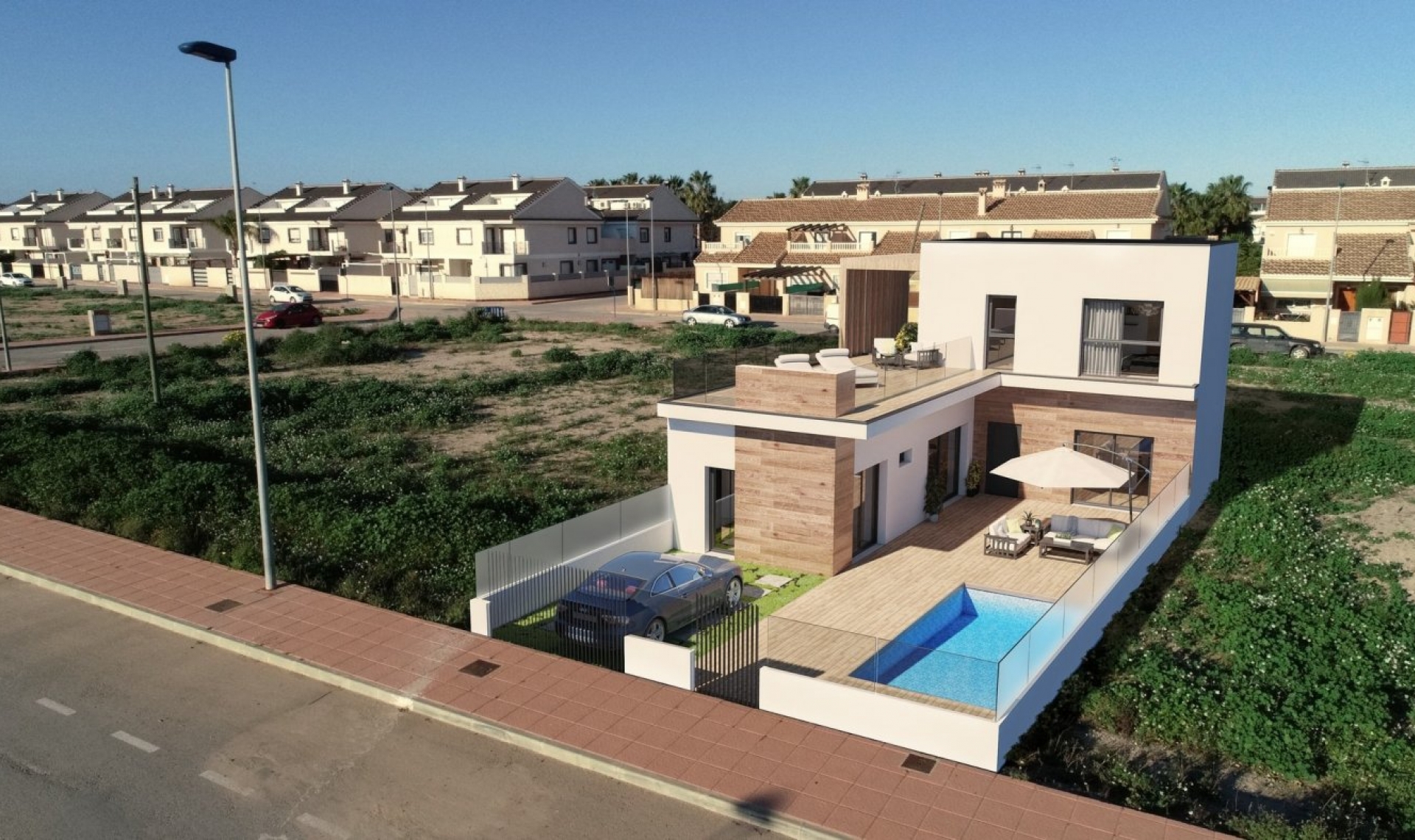 Novostavba - Town House -
San Javier - Parque del doce