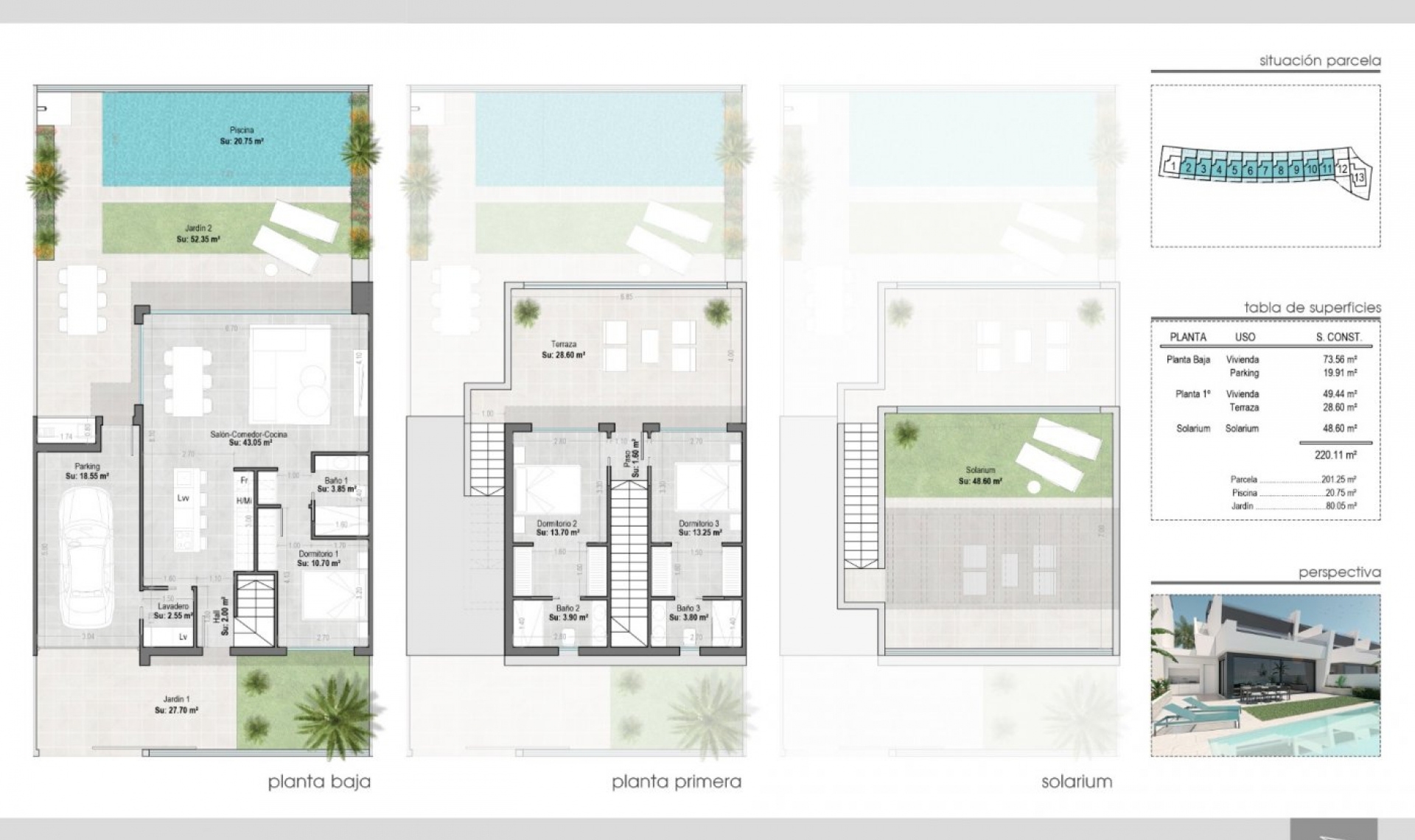 Novostavba - Town House -
San Javier - Santiago de la Ribera