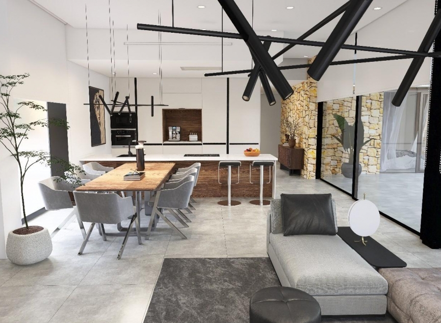 Novostavba - Vila -
Aspe - Poligono 19