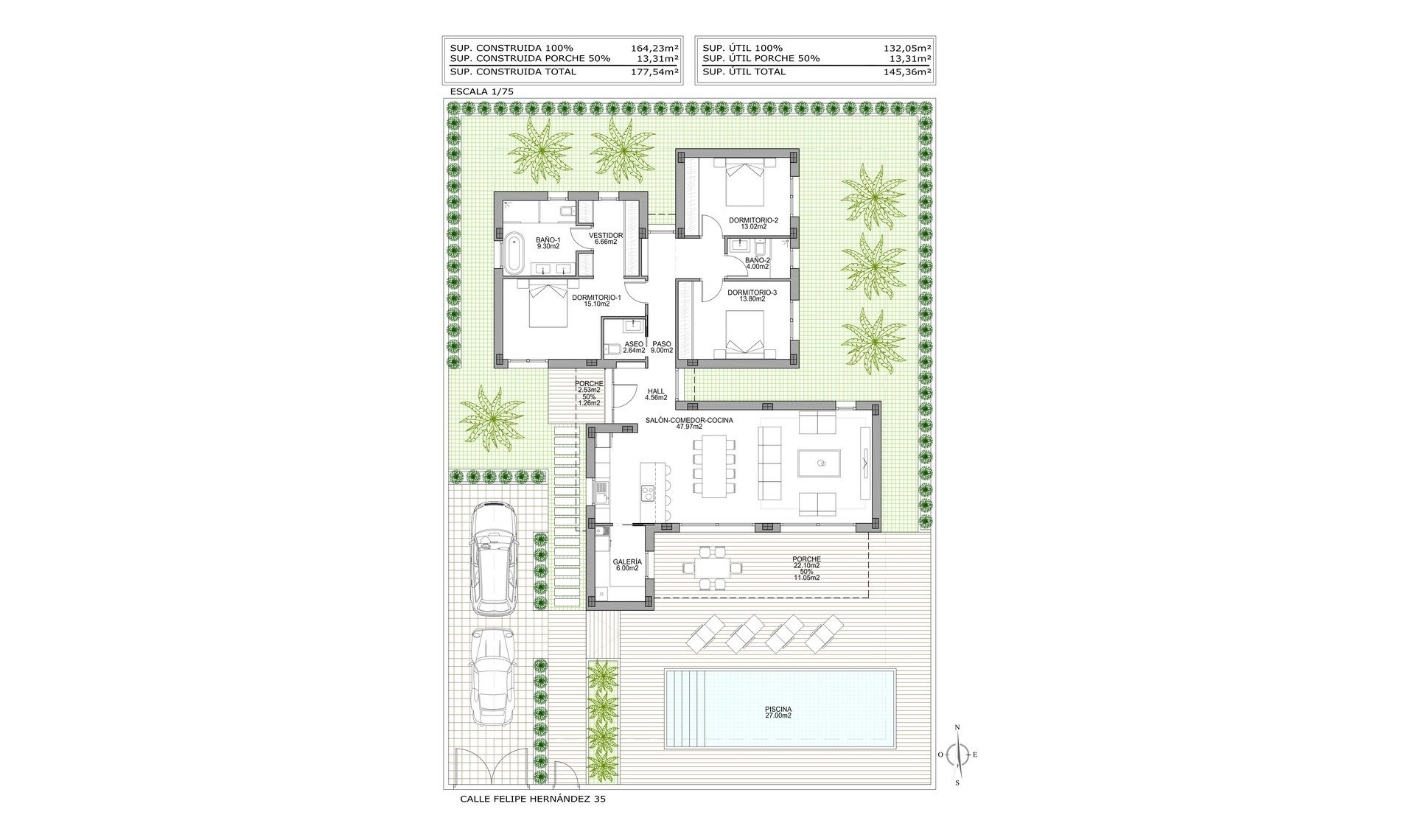 Novostavba - Vila -
Benijofar - Polideportivo