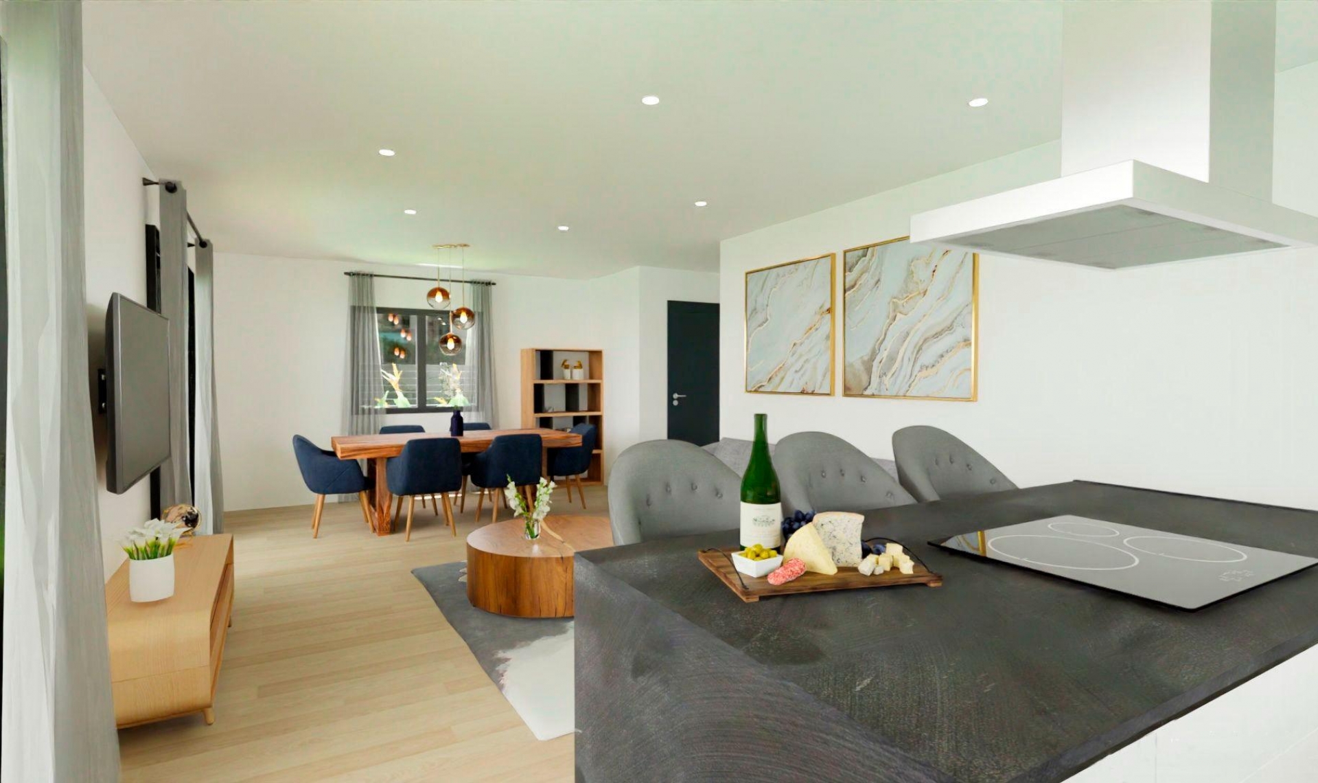 Novostavba - Vila -
Hondón de las Nieves - Urbaniz La Montañosa