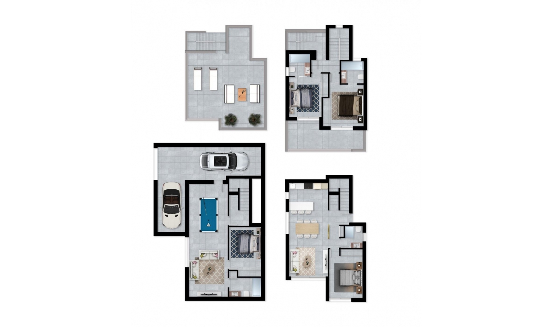 Novostavba - Vila -
La Nucía - Urb. Don Mar