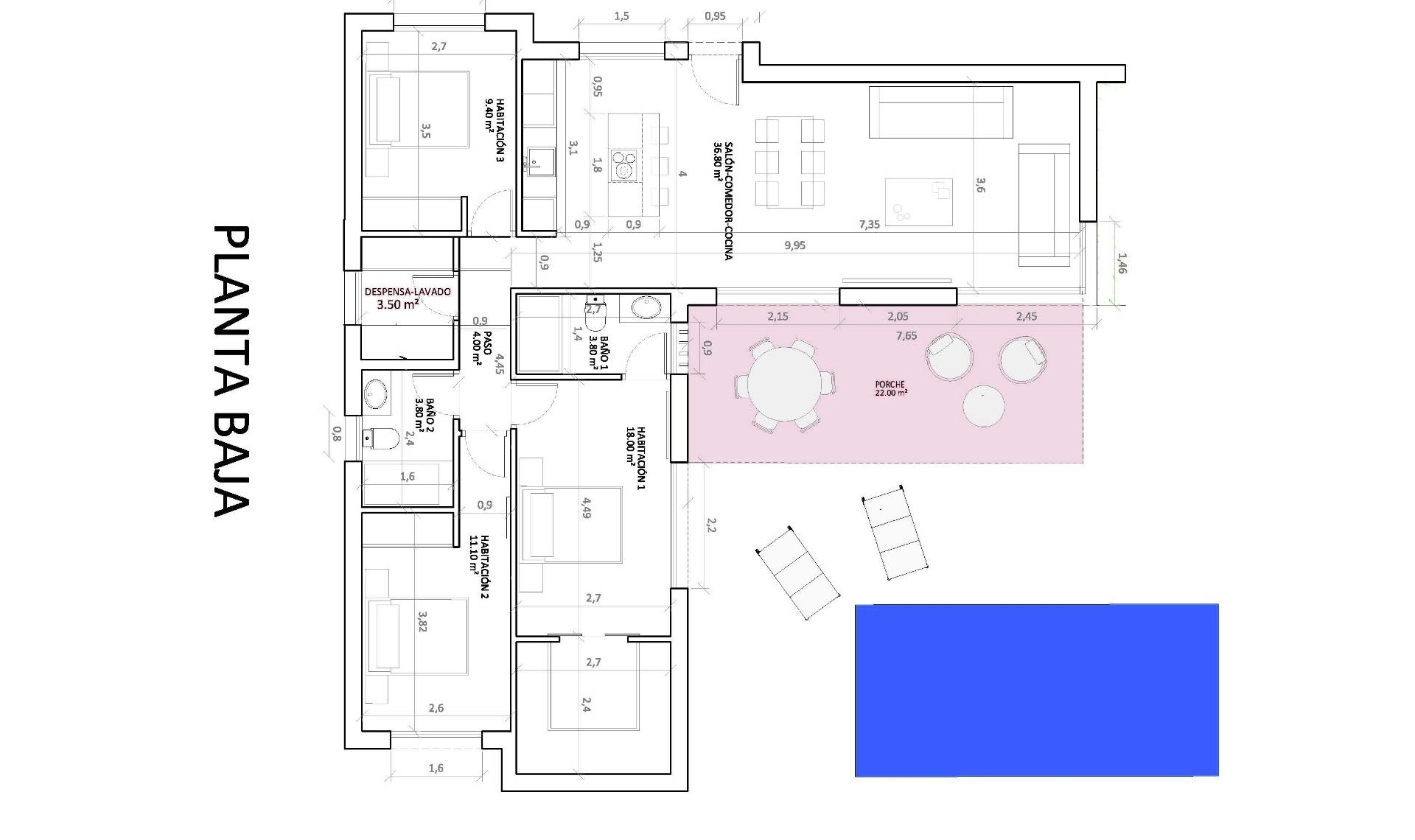 Novostavba - Vila -
Monforte del Cid - La Capitana