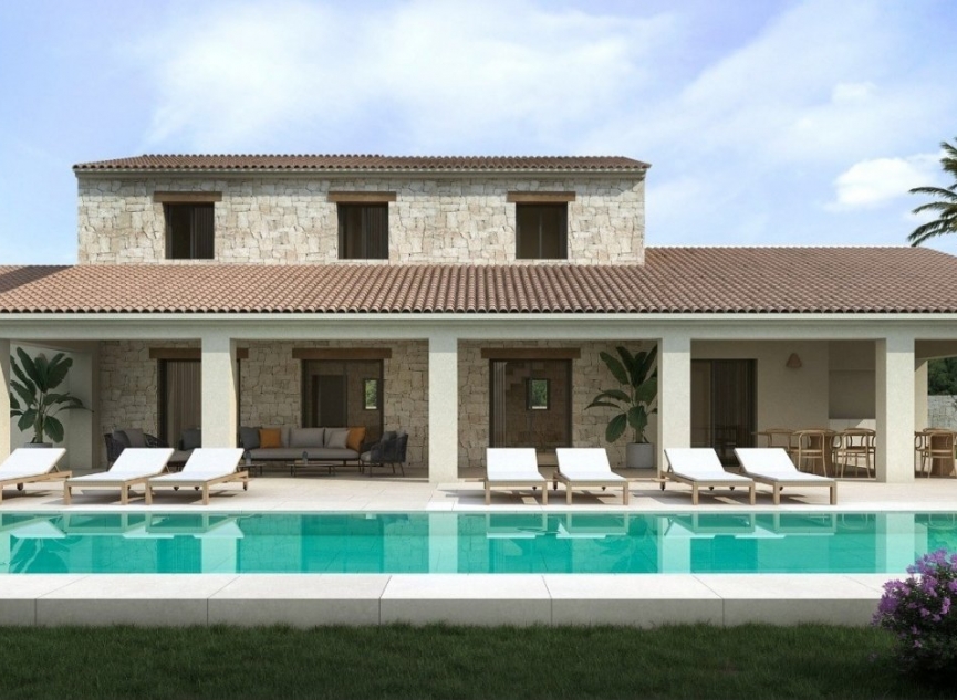 Novostavba - Vila -
Moraira_Teulada - Fustera