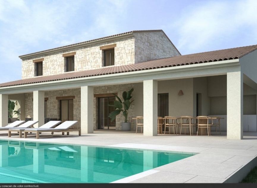 Novostavba - Vila -
Moraira_Teulada - Fustera