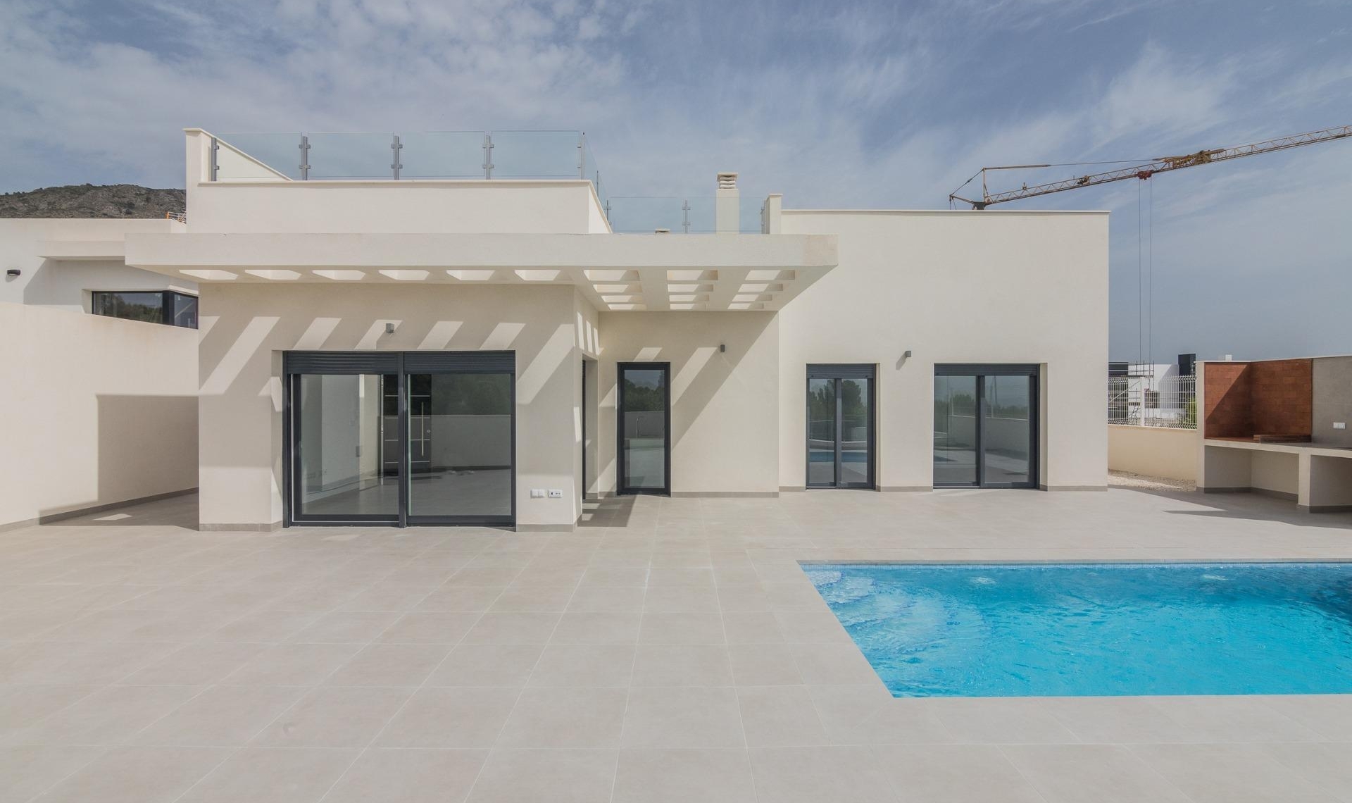 Novostavba - Vila -
Polop - La Alberca