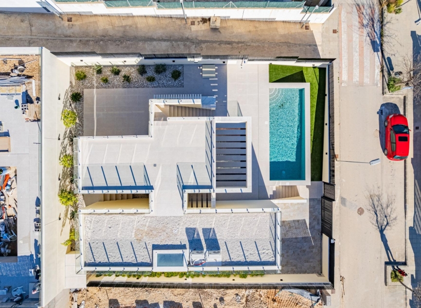 Novostavba - Vila -
Polop - La Alberca