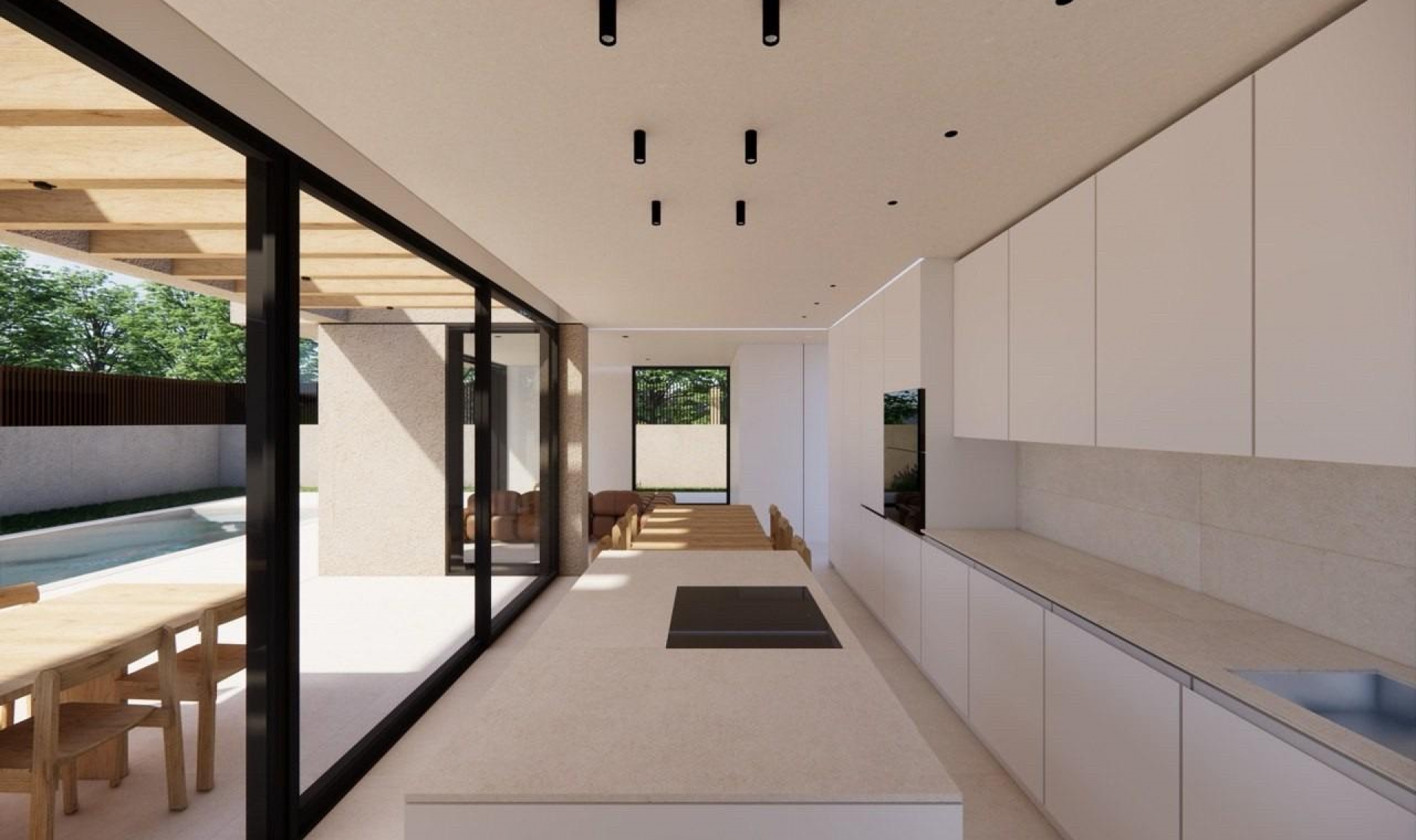 Novostavba - Vila -
Polop - La Alberca