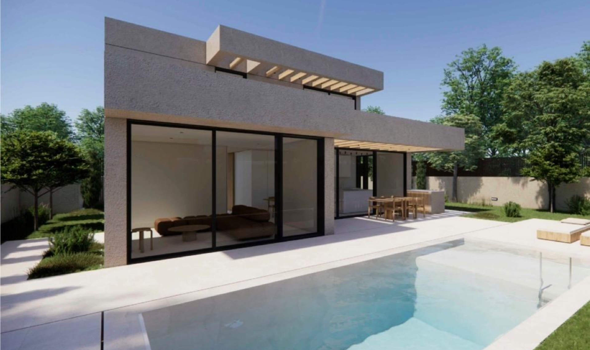 Novostavba - Vila -
Polop - La Alberca