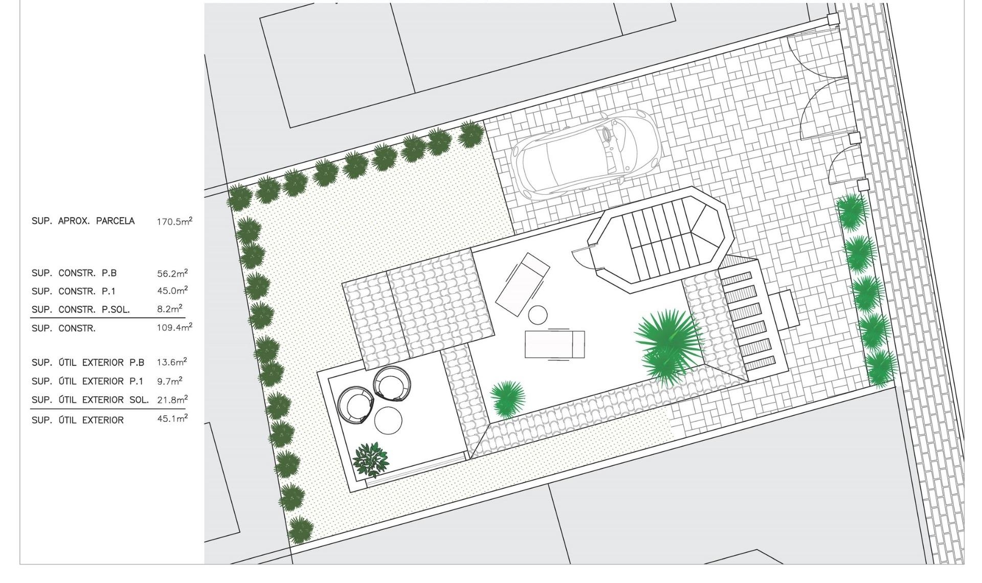 Novostavba - Vila -
San Fulgencio - El Oasis