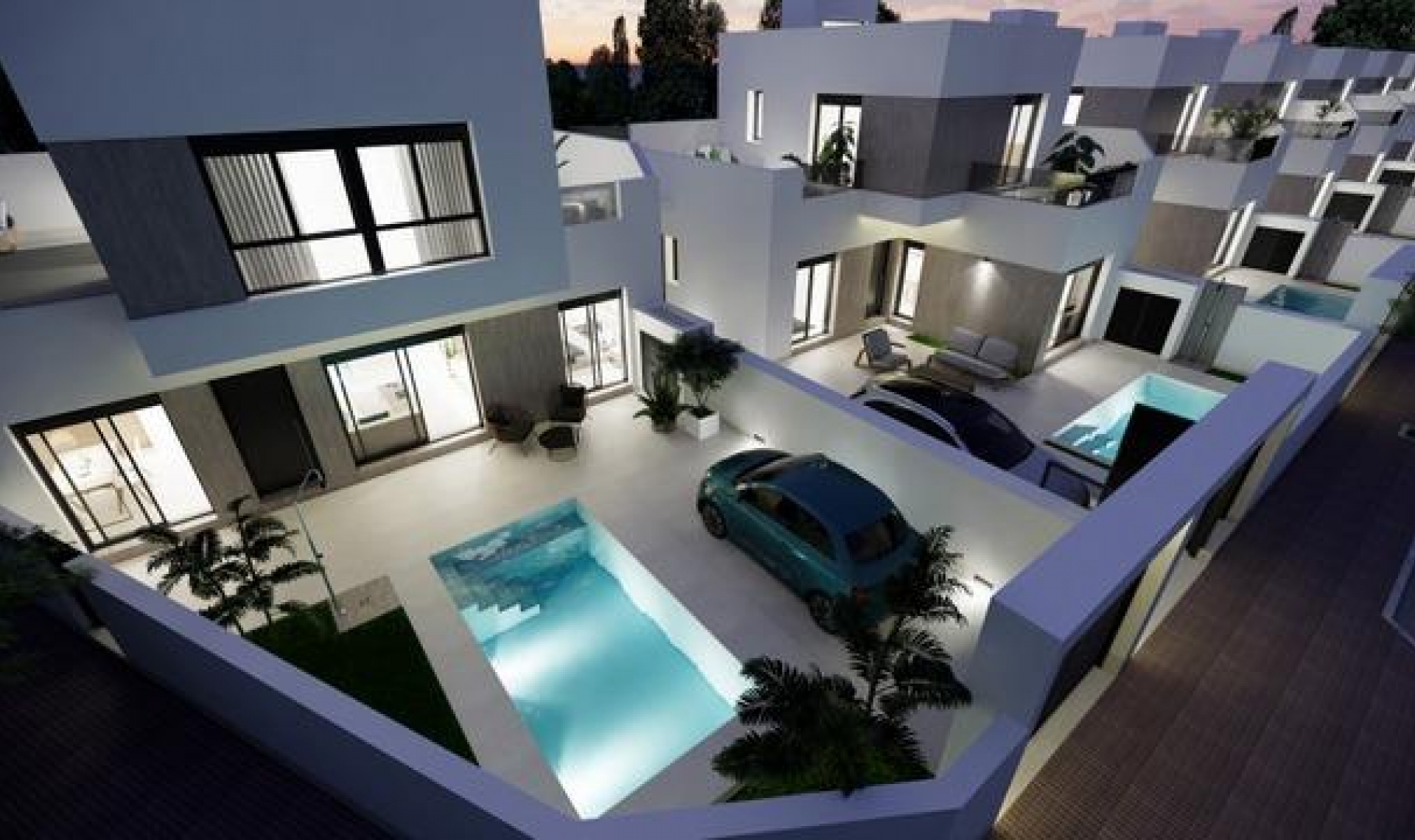 Novostavba - Vila -
San Fulgencio - Polideportivo