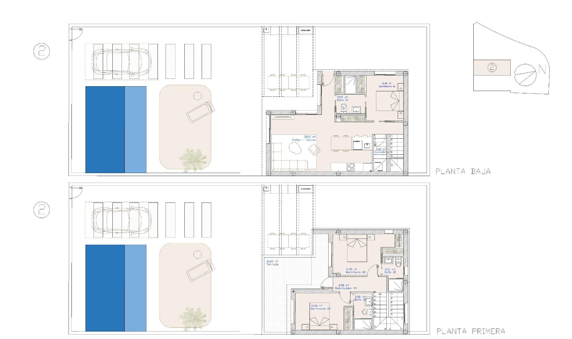 Novostavba - Vila -
San Pedro del Pinatar - Centro