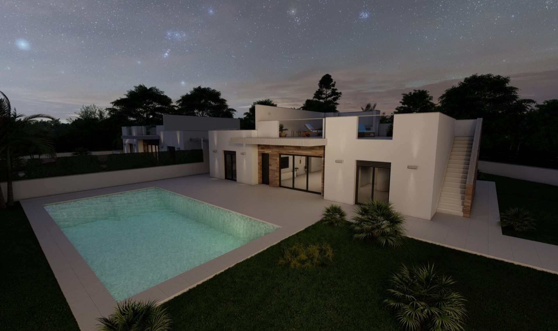 Novostavba - Vila -
Torre Pacheco - Roldán