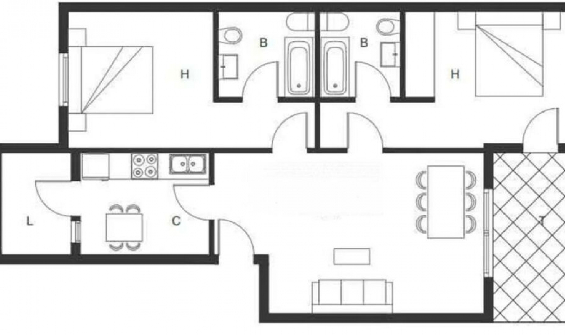 Resale - Apartment -
La Duquesa